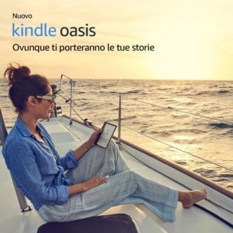 Recensione Nuovo e-Reader Kindle Oasis, resistente all’acqua, 7” (300 ppi)