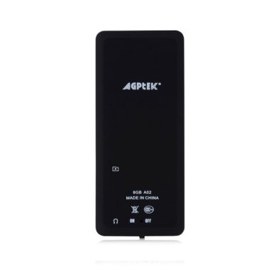 AGPTek A02 Recensione del Lettore mp3 da 8gb